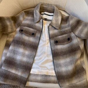 Topshop Fuzzy Jacket